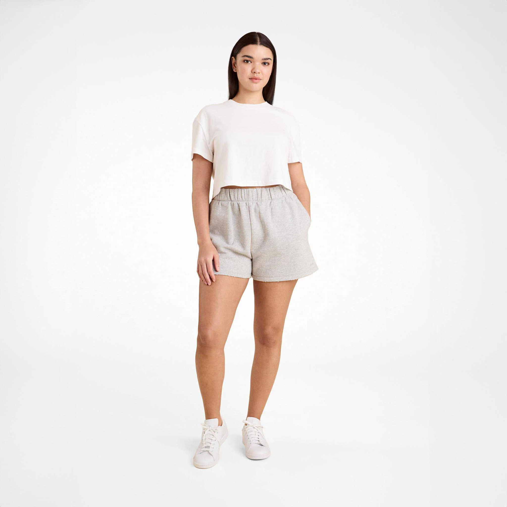 Vintage Fleece Short | Lilac | Nuuds US