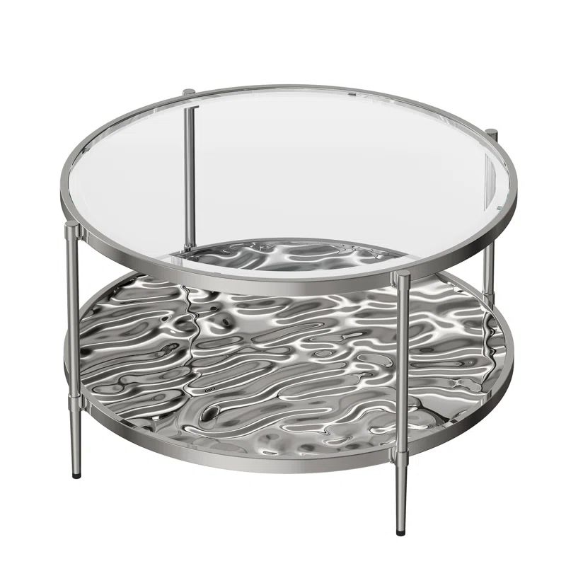 Brayden Studio® Dhulin Glass Top Coffee Table | Wayfair | Wayfair North America