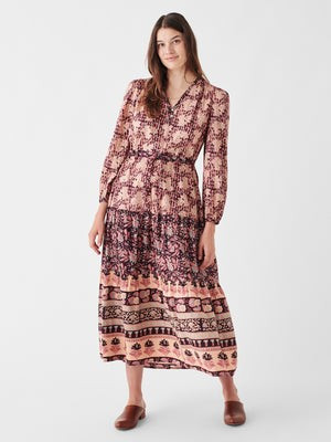 Idina Block Print Dress | Faherty