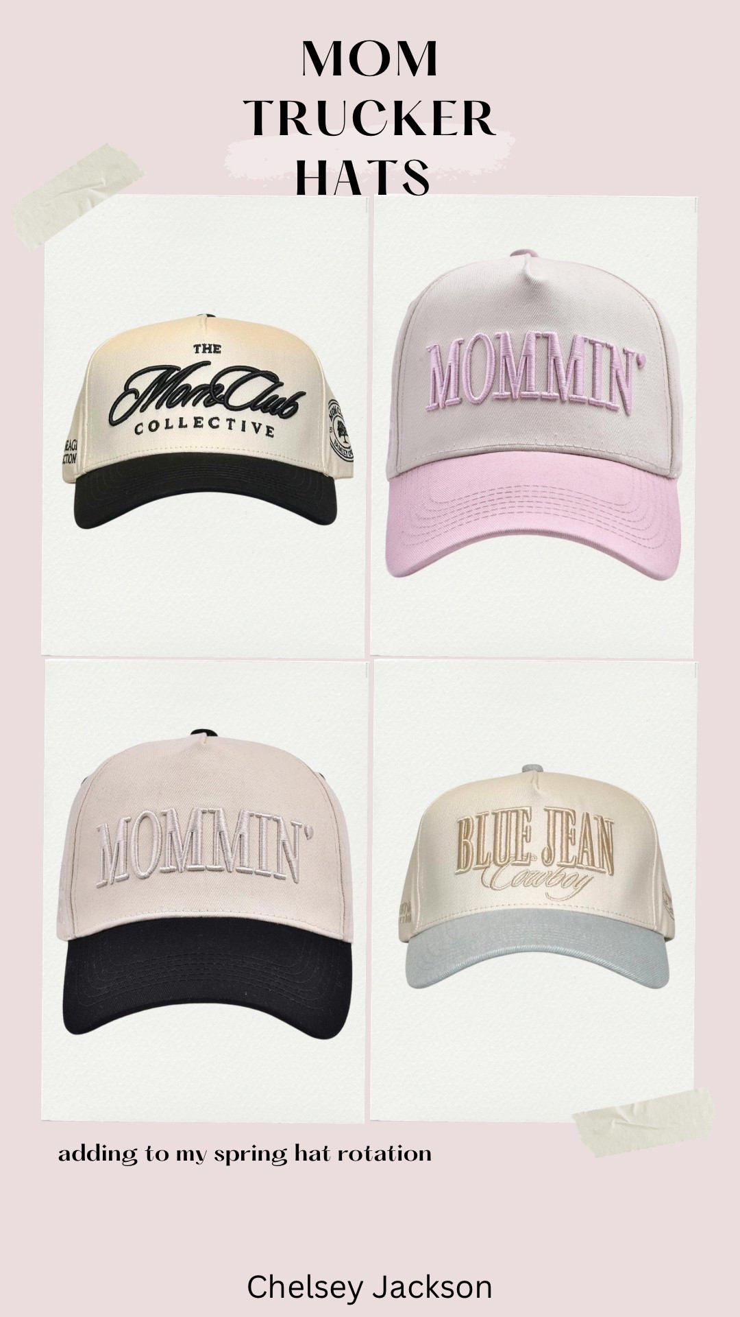 Trucker hats for moms! I ordered all of them 🩷

#LTKFindsUnder50 #LTKFamily #LTKActive