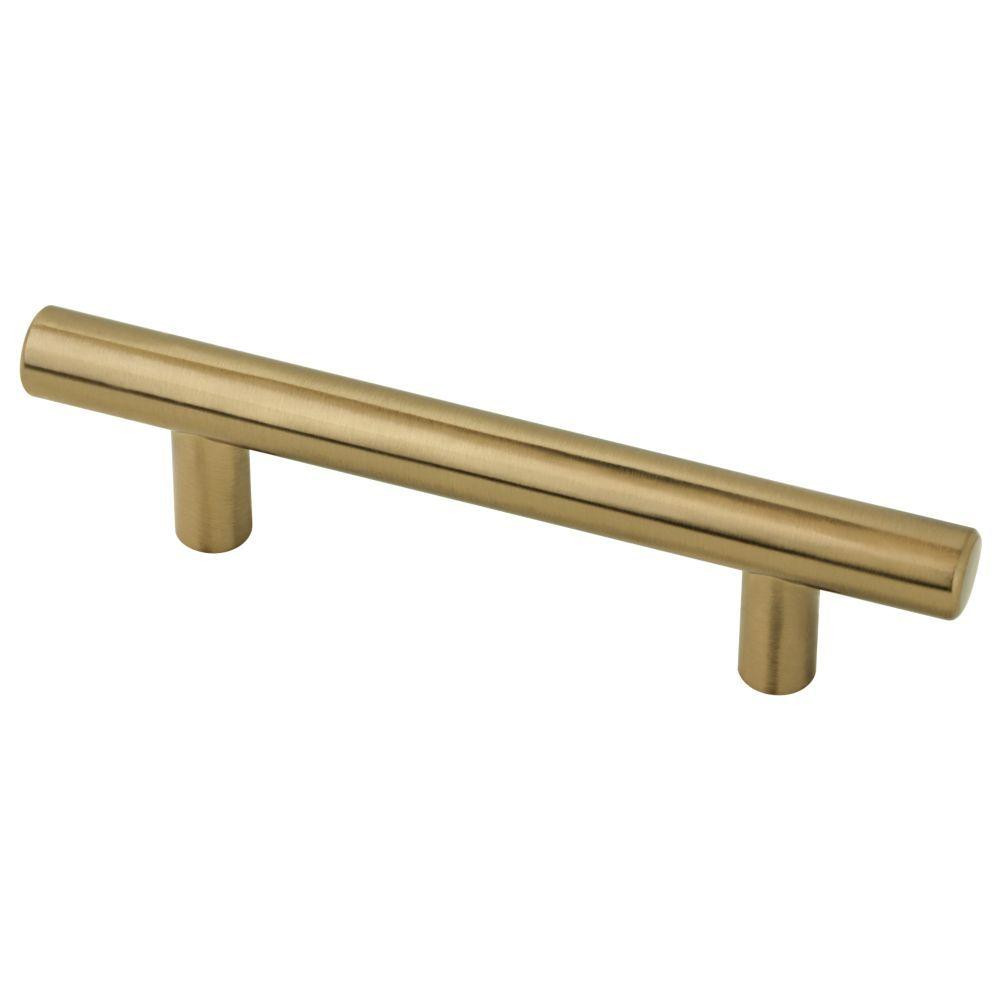 Liberty 3 in. (76 mm) Center-to-Center Champagne Bronze Bar Drawer Pull (12-Pack)-P30781C-CZ-K1 -... | The Home Depot