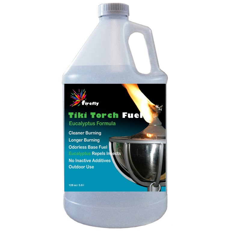 Firefly Eucalyptus Tiki Torch Fuel - Eco-Friendly - Lower Smoke - Longer Lasting - 1 Gallon | Walmart (US)