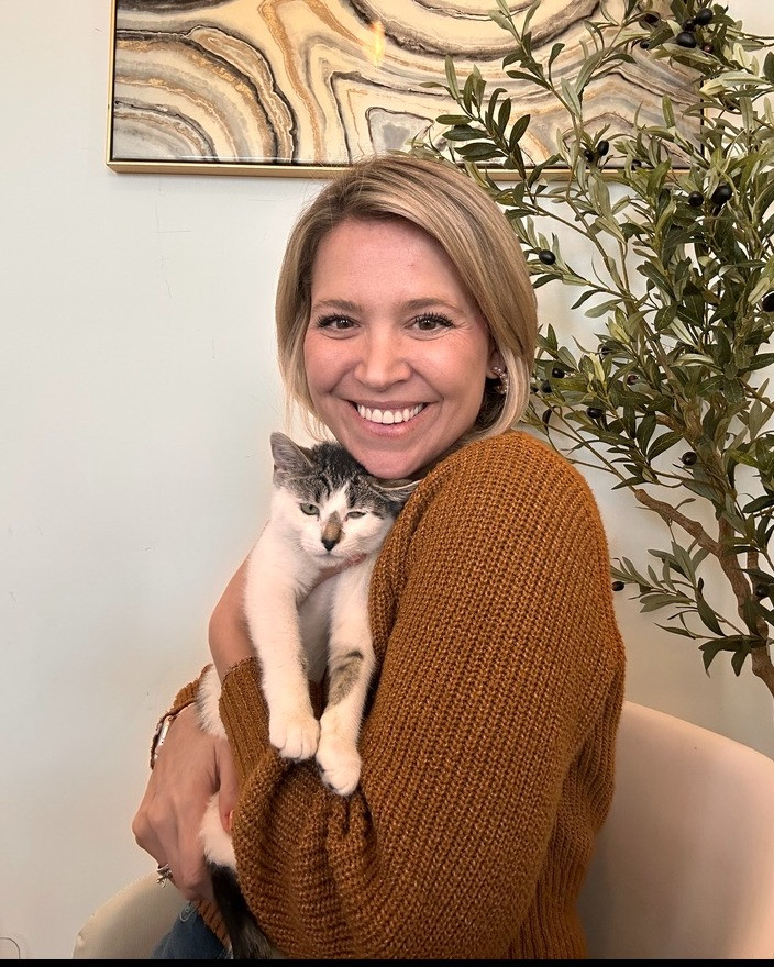 Work from home OOTD. Loving the faux tree trend especially with kittens in the house! This Target art is old so linking similar. I'm in a size small in the sweater and got the 6' size faux olive tree. Yellow cut-out sweater, comfy mom outfit, home decor 

 

#LTKSeasonal #LTKHome #LTKFindsUnder50