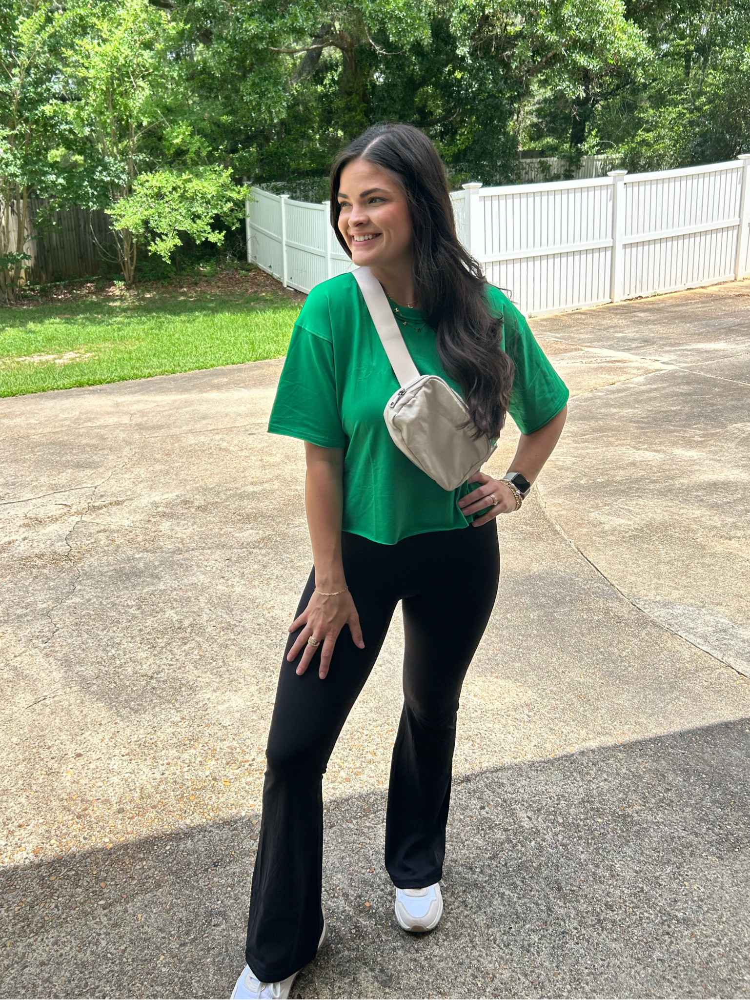 Amazon athleisure wear! 
Top- medium
Bottoms - small

#LTKFitness #LTKStyleTip #LTKFindsUnder50