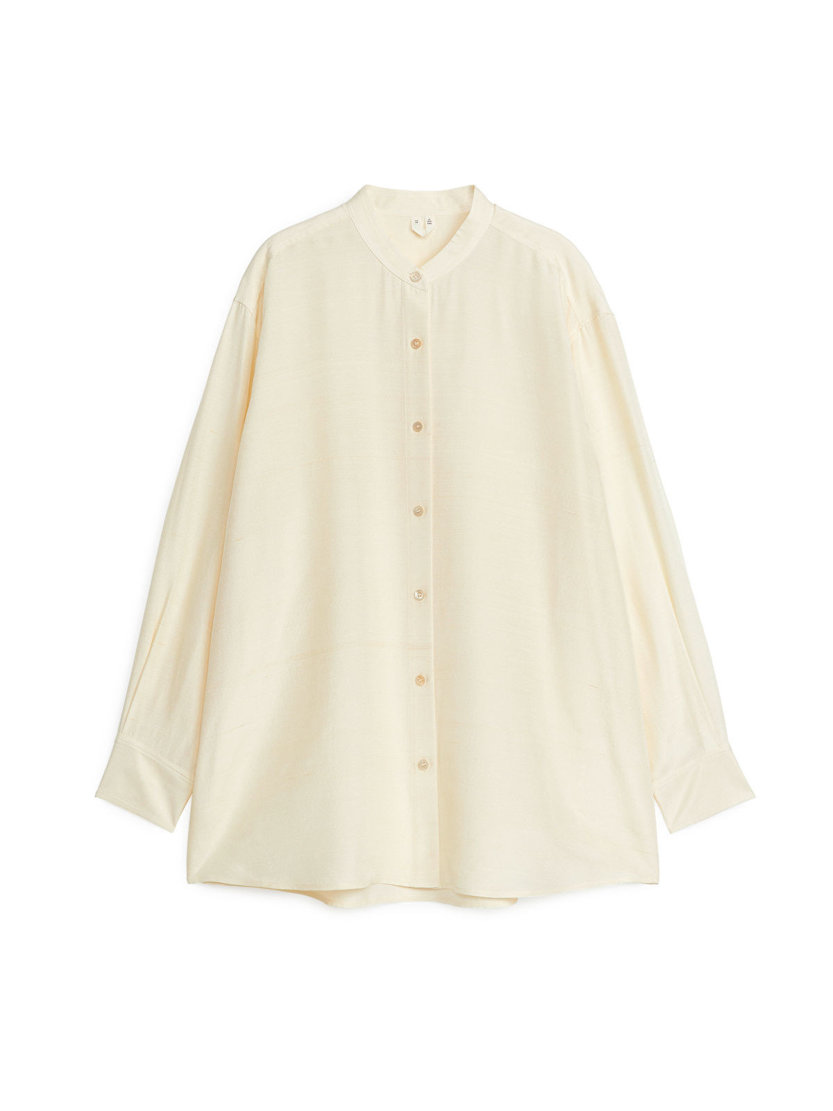 Relaxed Raw Silk Blouse | ARKET (US&UK)