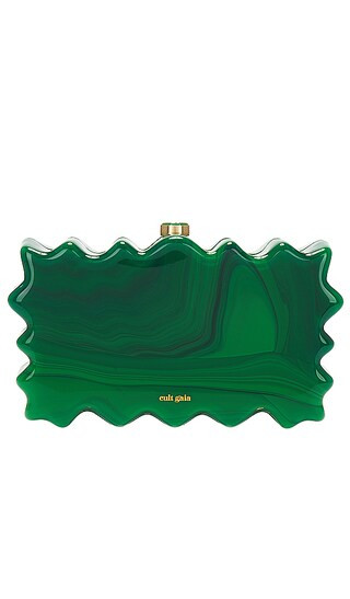 Paloma Clutch in Malachite | Revolve Clothing (Global)