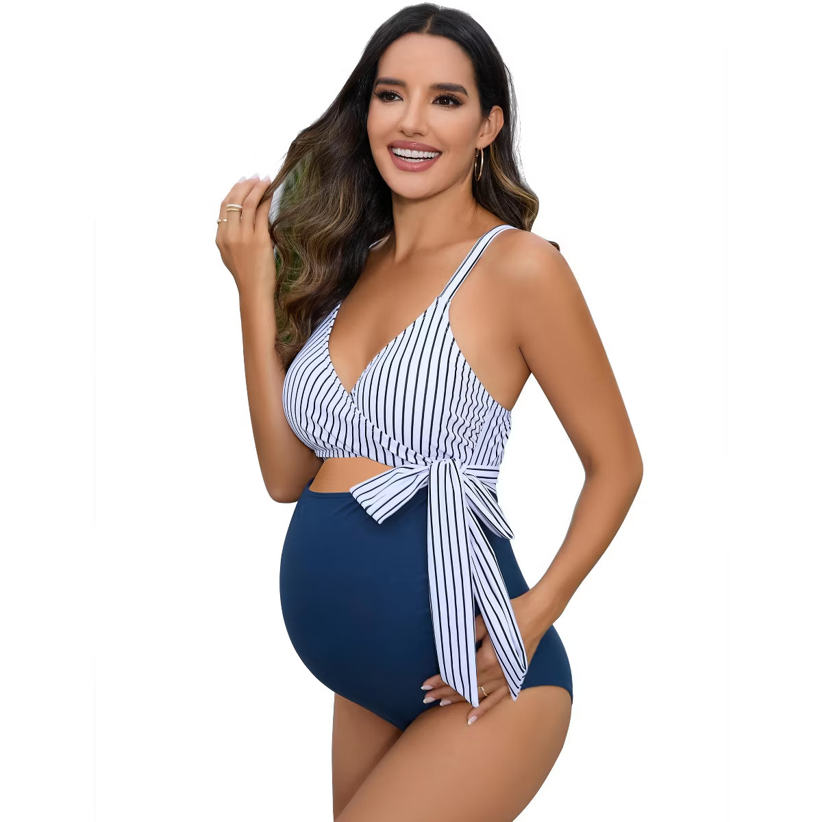 Maternity Swimsuit One Piece Bathing Suit Maternity Swimwear | Target