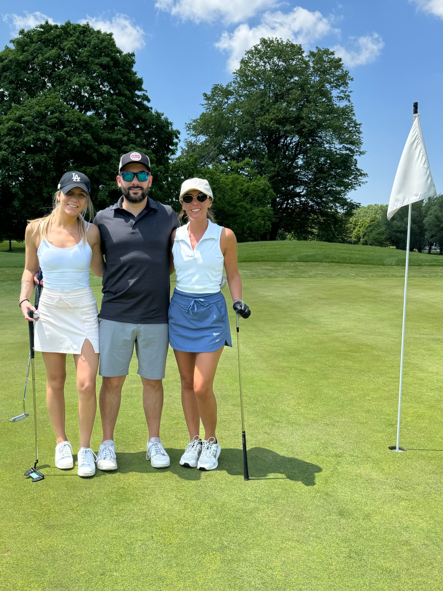 Another golf day fit!

Women’s golf outfit, golf skirt, golf day look, ootd, sports, golf, golf polo

#LTKActive #LTKStyleTip #LTKFitness