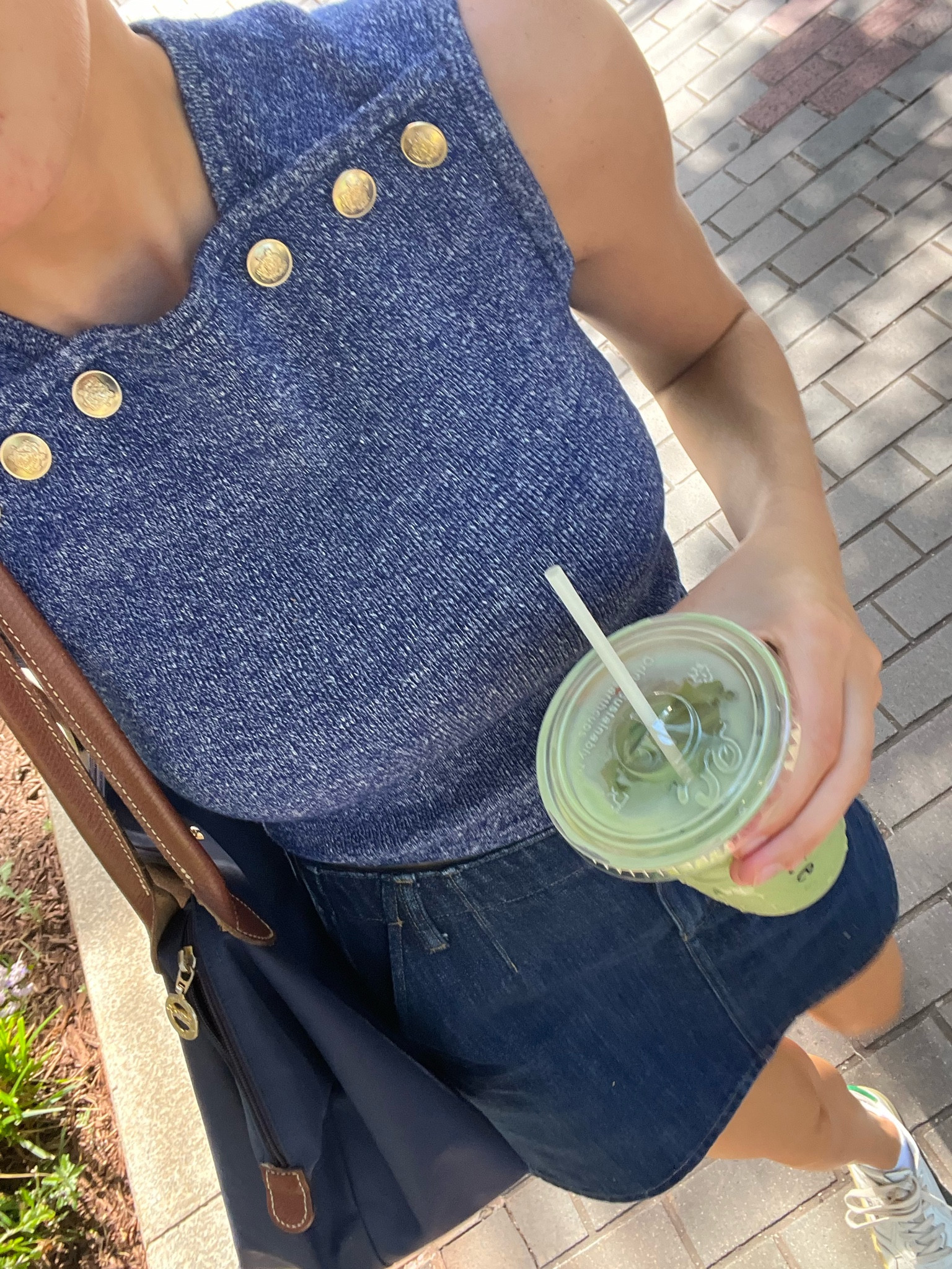 Another all-Jcrew outfit! Went for an all navy look. I love how you could style this top for work or if you’re going out, and the denim skirt is the perfect a line cut. Definitely size down in the skirt and I got my usual size in the top.

#LTKSeasonal #LTKFindsUnder100 #LTKWorkwear