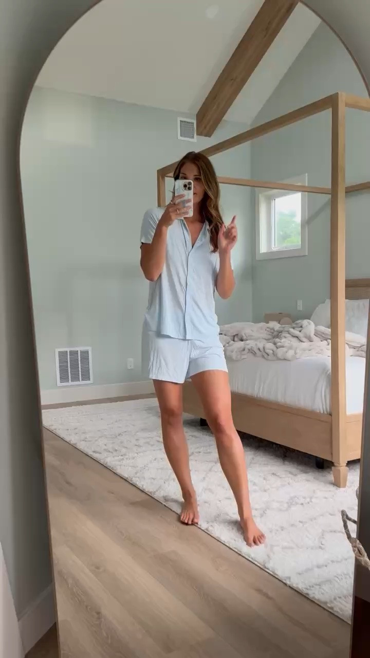 Size large is only $10 right now! These PJs have a soft, relaxed fit that’s comfortable for sleeping or slow mornings at home, and at this price they’d be great to grab for travel or gifting too.

Pajama set, $10 pajamas, sleepwear, comfy pajamas, lounge set, affordable fashion, cozy basics, StangandCo

#LTKootd #LTKmorningroutine #LTKTall