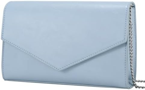 GM LIKKIE Clutch Purse for Women, Evening Envelope Clutch Bag, Crossbody Foldover PU Leather Shou... | Amazon (US)