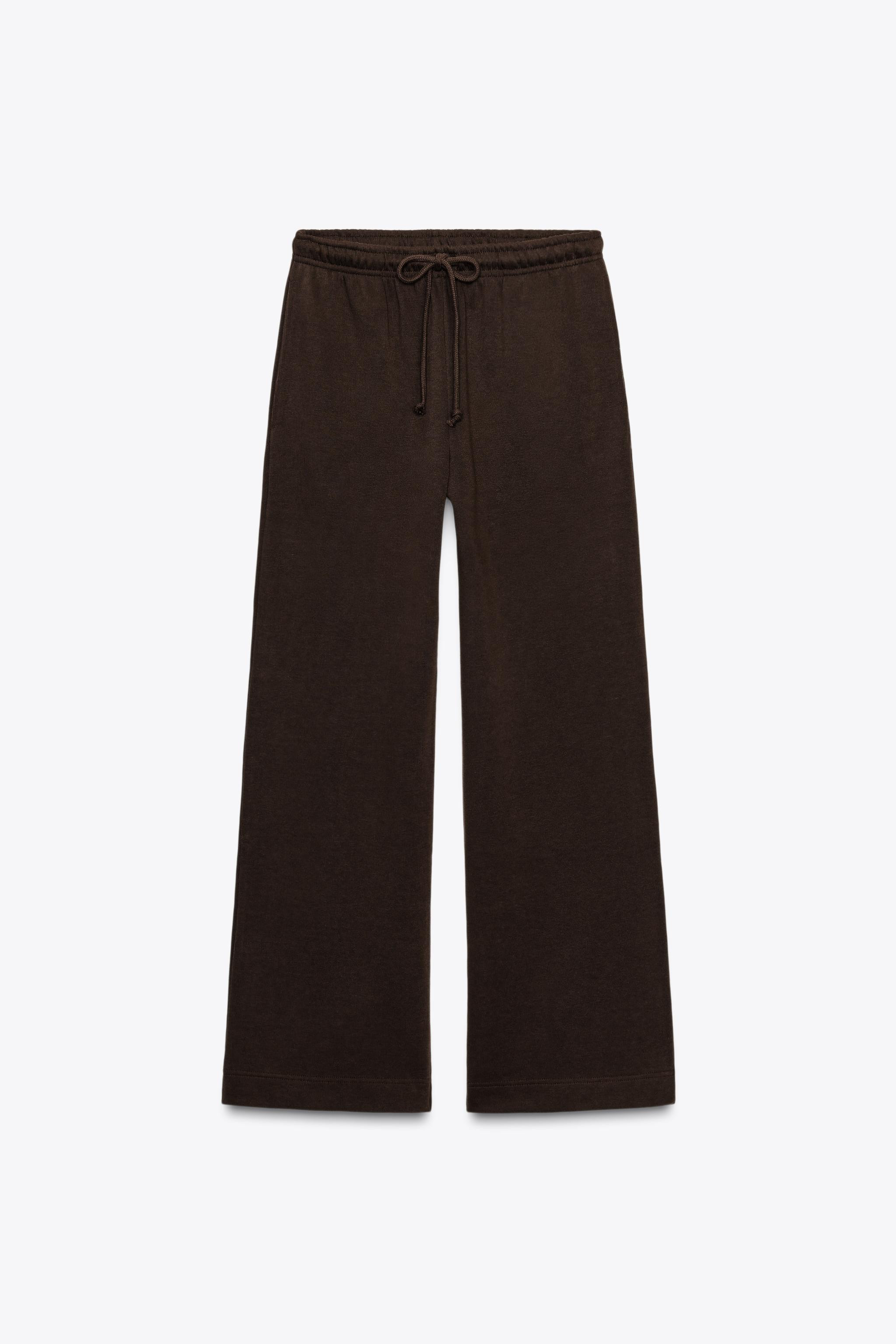 SOFT STRAIGHT LEG PANTS | Zara US