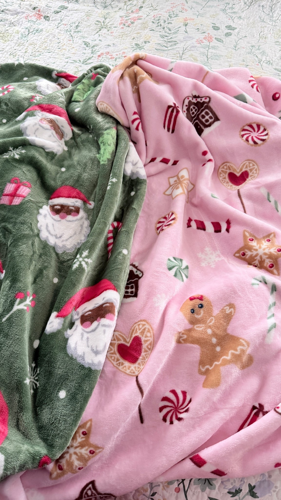 ✨ Holiday snuggle season is officially here! ✨

I grabbed the cutest Christmas throws - one with cool-Santa vibes and one sweet gingerbread theme. Perfect for movie nights, reading marathons, or adding a festive pop to the bed or couch. 🎄💗🍪

#LTKSeasonal #LTKHome #LTKHoliday