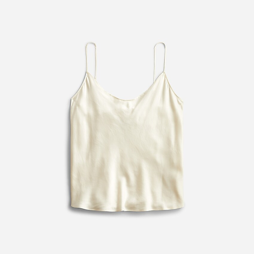 Washable silk charmeuse camisole top | J. Crew US