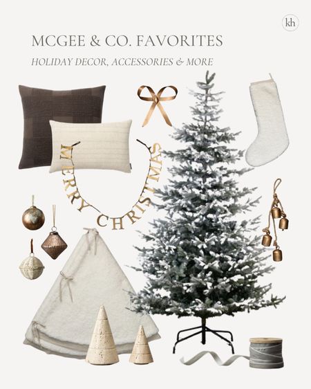 Holiday season will be here before we know it! McGee & Co. is one of my favorite retailers to shop from during the holidays. I love their timeless, neutral pieces that enhance the coziness and warmth of the season! 

#LTKHoliday #LTKhome #LTKstyletip