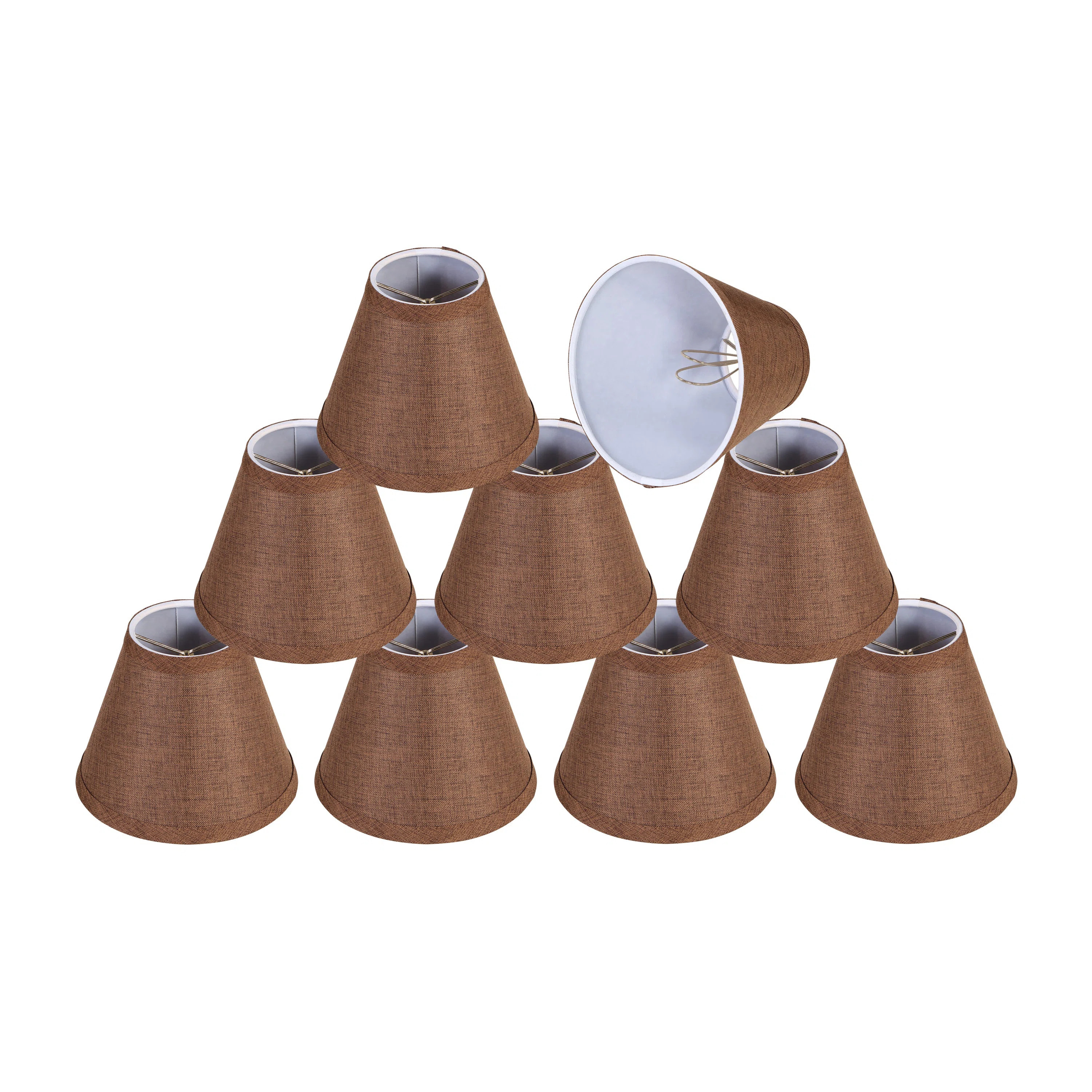 5'' H Burlap Empire Lamp Shade | Wayfair North America