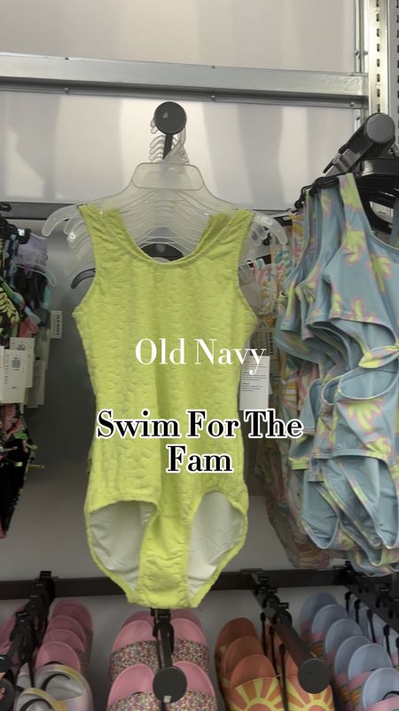 This weekend catch swim for the entire family on sale at #oldnavy perfect for the kiddos who went up a size since last summer like mine 

#LTKSeasonal #LTKKids #LTKFamily