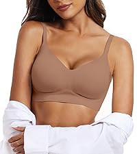 OEAK Womens Wireless Jelly Bras Comfortable Push Up Bra No Underwire Gel Bra Full Support Lift Ev... | Amazon (US)