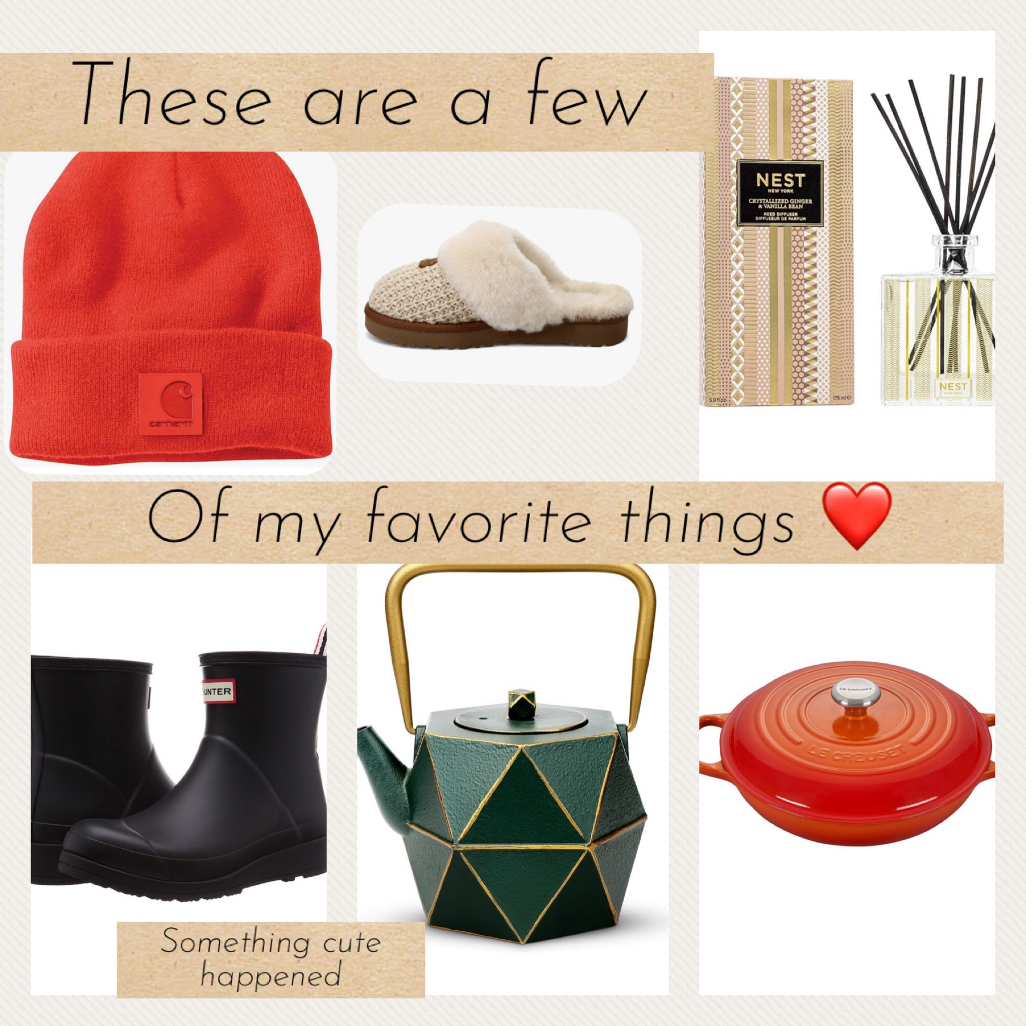 Carhartt beanie
Nest home scents
Ugg slippers
Hunter rain booties
Japanese tea kettle
The best pan 


Thanks for shopping with me! 


  Amazon prime day deals, blouses, tops, shirts, Levi’s jeans, The Drop clothing, active wear, deals on clothes, beauty finds, kitchen deals, lounge wear, sneakers, cute dresses, fall jackets, leather jackets, trousers, slacks, work pants, black pants, blazers, long dresses, work dresses, Steve Madden shoes, tank top, pull on shorts, sports bra, running shorts, work outfits, business casual, office wear, black pants, black midi dress, knit dress, girls dresses, back to school clothes for boys, back to school, kids clothes, prime day deals, floral dress, blue dress, Steve Madden shoes, Nsale, Nordstrom Anniversary Sale, fall boots, sweaters, pajamas, Nike sneakers, office wear, block heels, blouses, office blouse, tops, fall tops, family photos, family photo outfits, maxi dress, bucket bag, earrings, coastal cowgirl, western boots, short western boots, cross over jean shorts, agolde, Spanx faux leather leggings, knee high boots, New Balance sneakers, Nsale sale, Target new arrivals, running shorts, loungewear, pullover, sweatshirt, sweatpants, joggers, comfy cute, something cute happened, Gucci, designer handbags, teacher outfit, family photo outfits, Halloween decor, Halloween pillows, home decor, Halloween decorations




#LTKsalealert #LTKGiftGuide #LTKhome