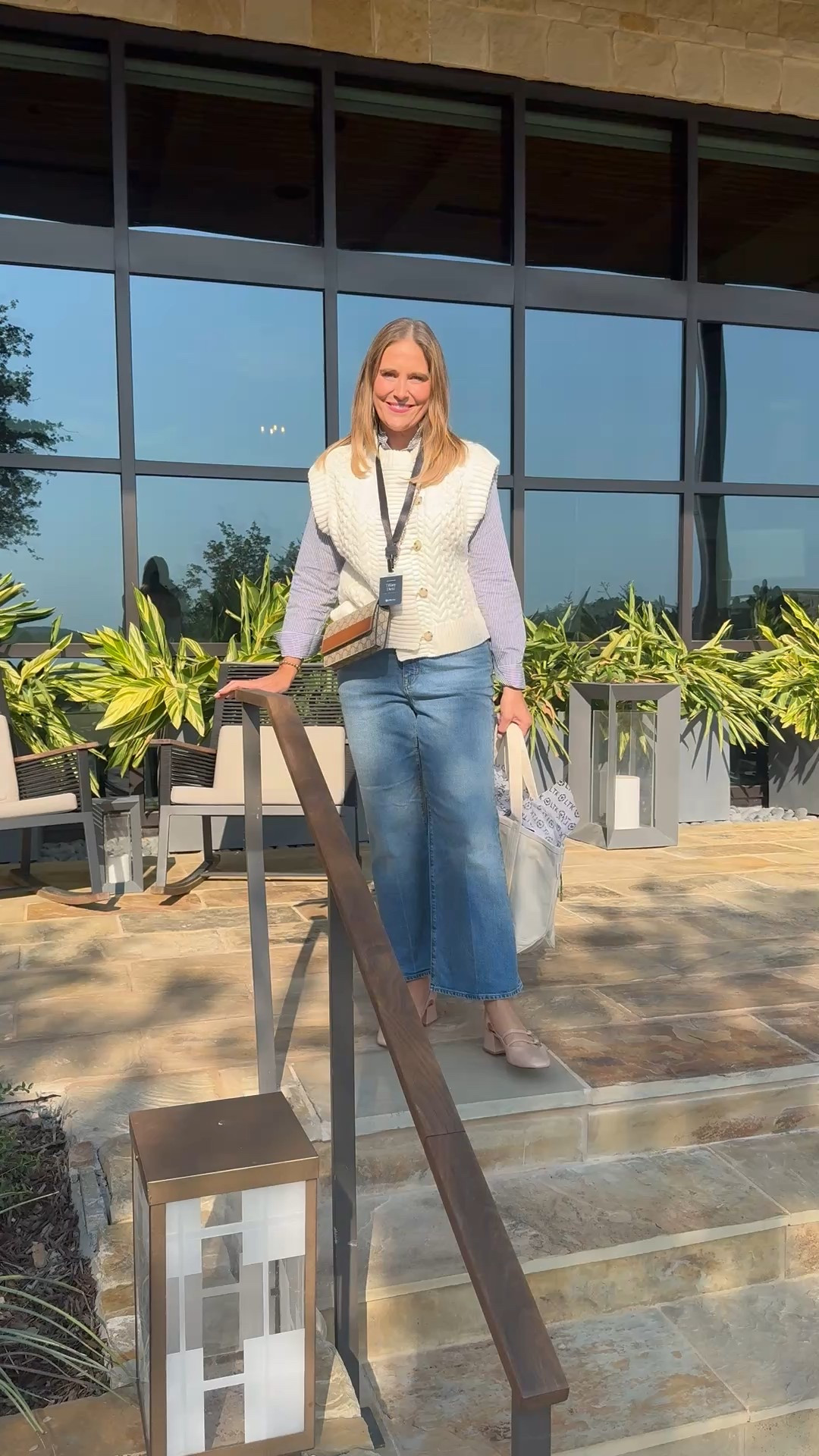 Ltk check in Ootd! 

Love this sweater vest! 

#LTKOver40 #LTKCon #LTKStyleTip