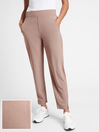 Brooklyn Textured Ankle Pant | Athleta