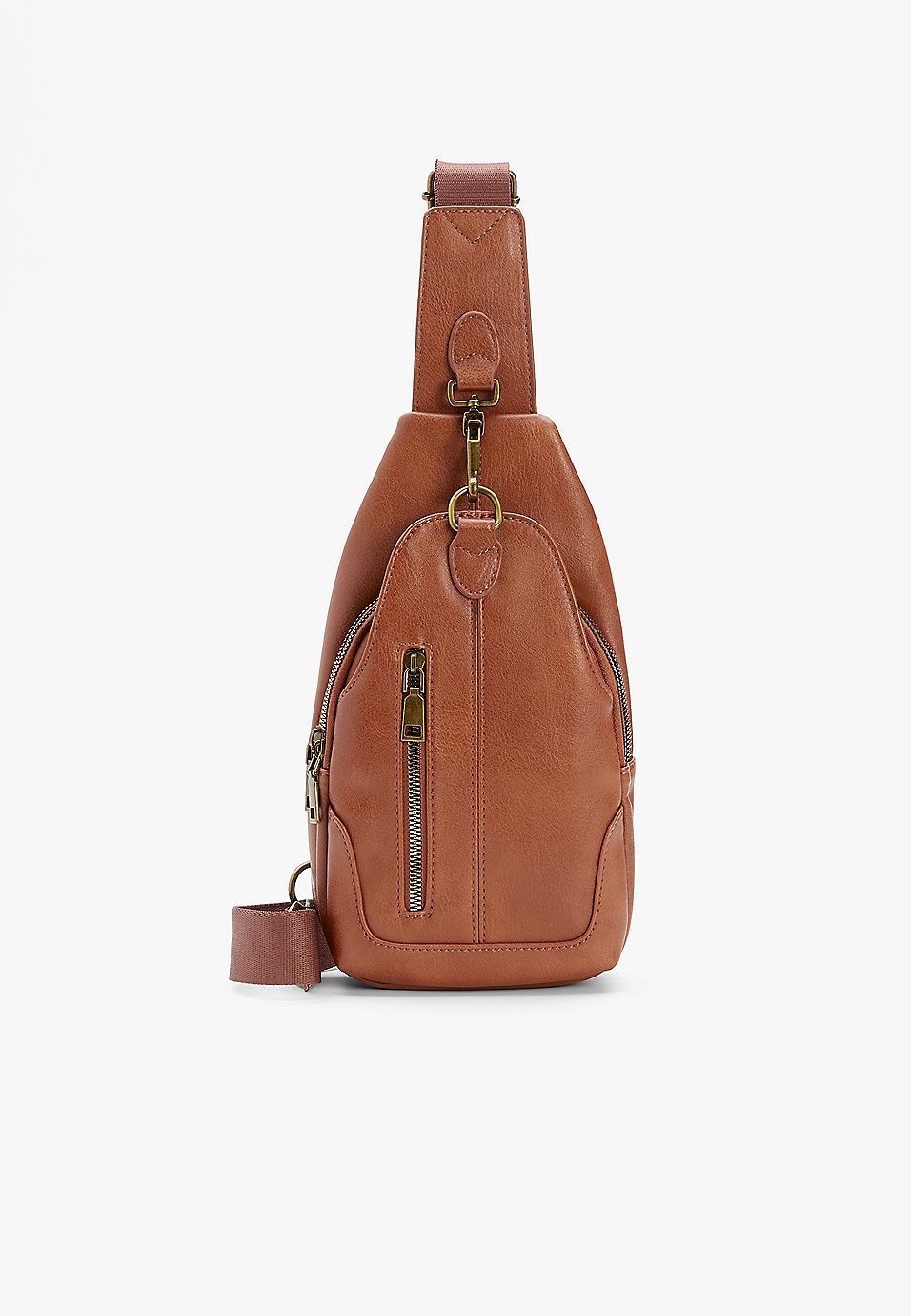 Faux Leather Sling Bag | Maurices