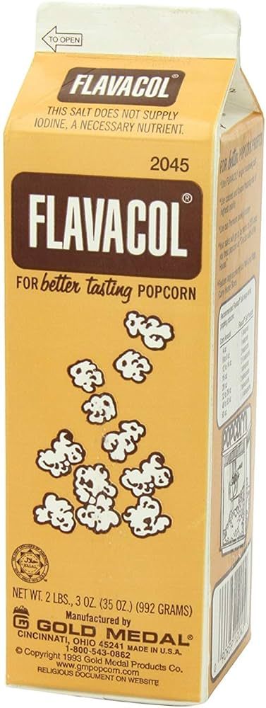 Flavacol Popcorn Season Salt - 1 35oz Carton | Amazon (US)