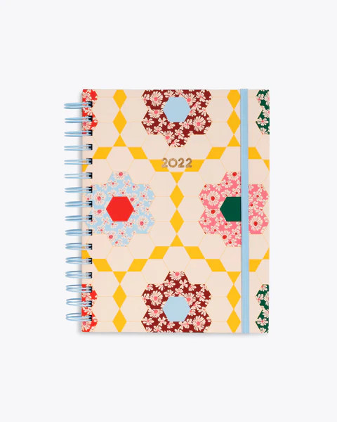 Medium 12-Month Annual Planner - Patchwork | ban.do Designs, LLC