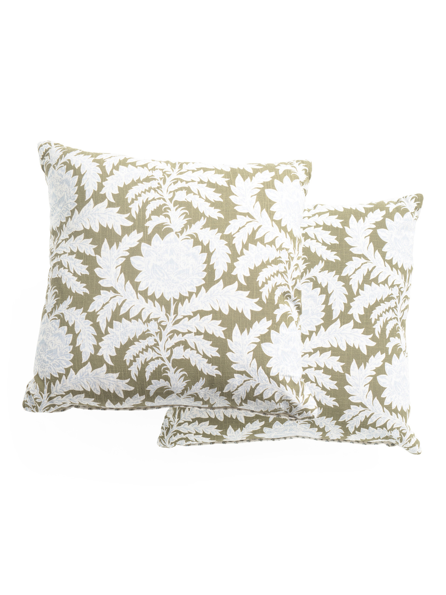 Set Of 2 20x20 Color Block Print Pillows | Marshalls
