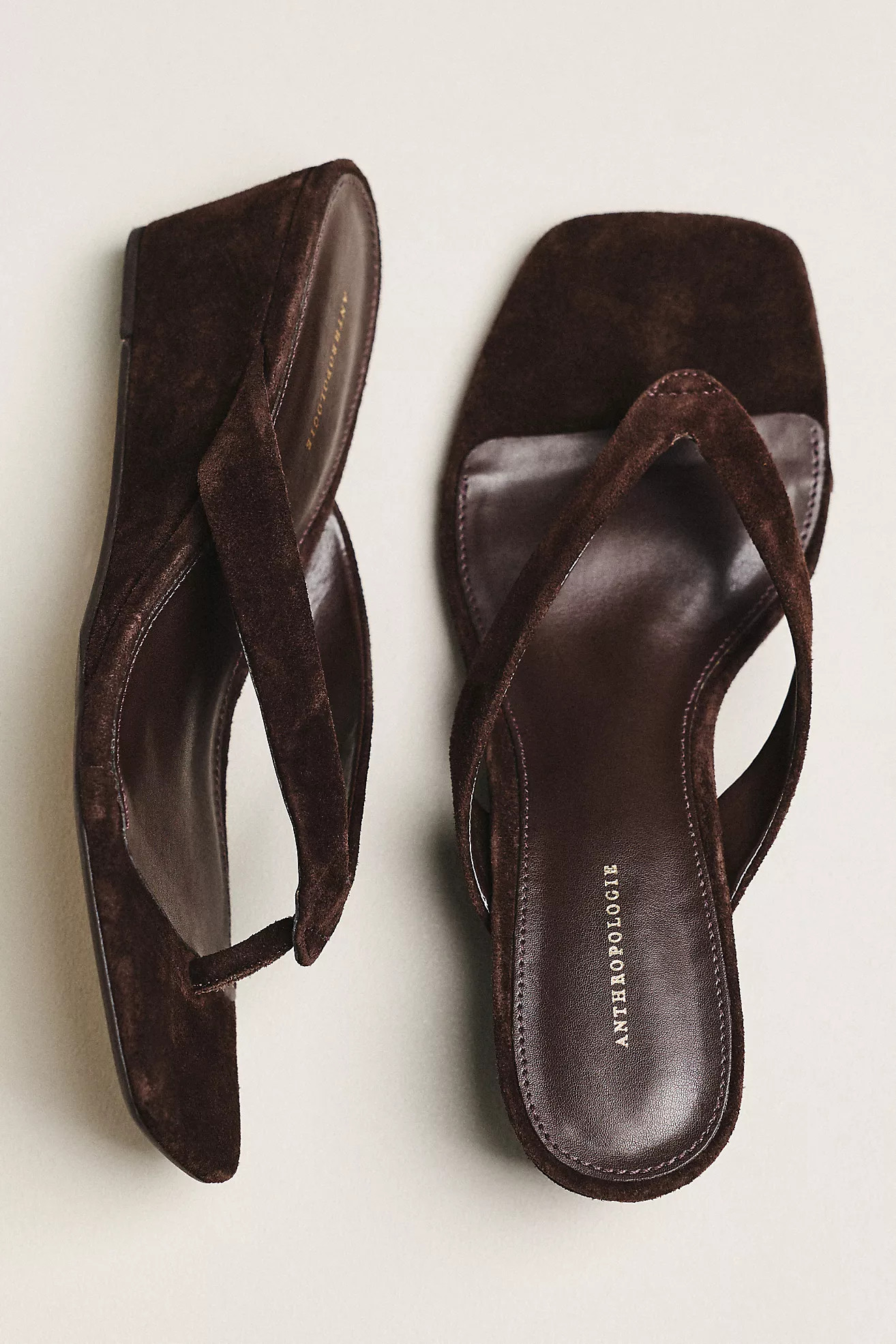 By Anthropologie Wedge Thong Heels | Anthropologie (US)