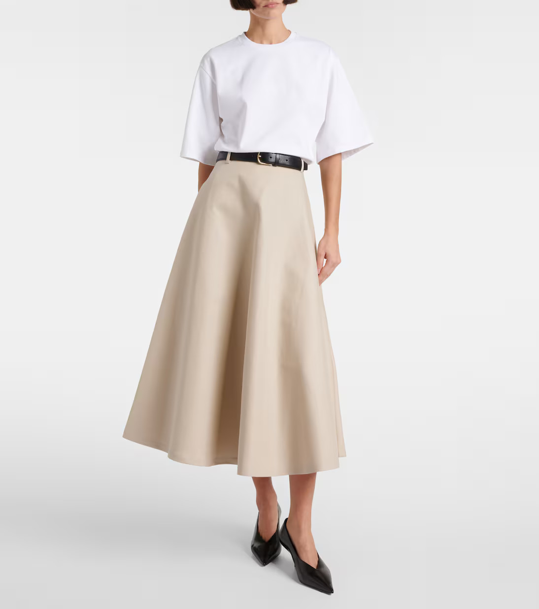 Midirock aus Baumwolle | Mytheresa (DACH)