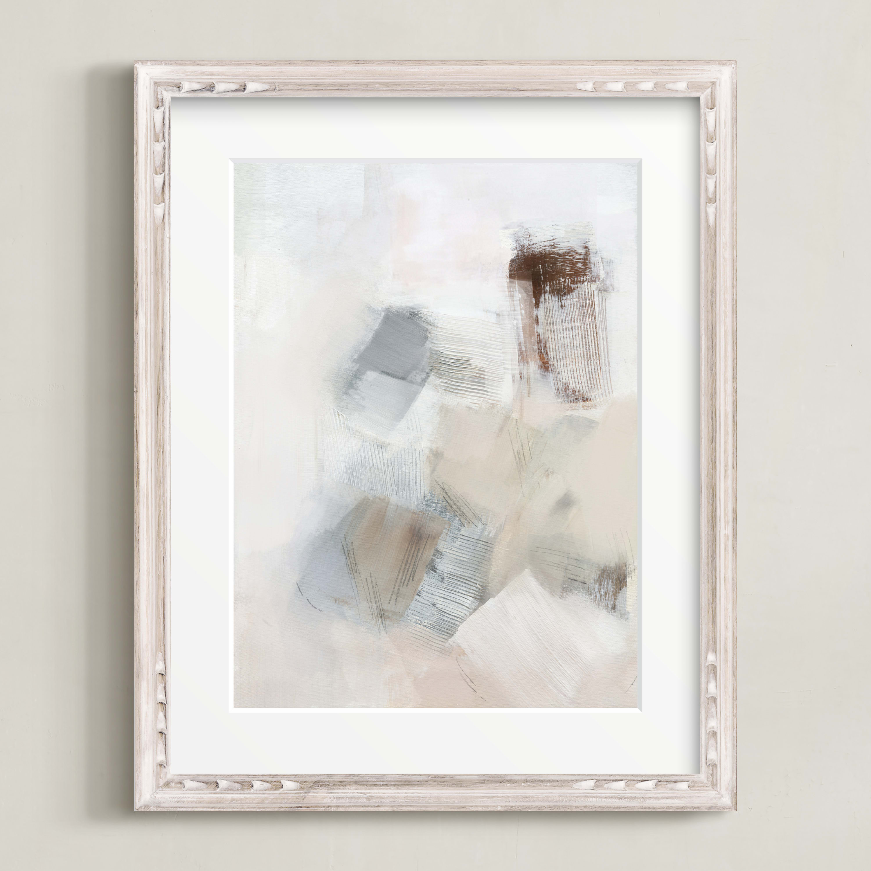 "sand of whispers" - Painting Limited Edition Art Print by AlisonJerry. | Minted