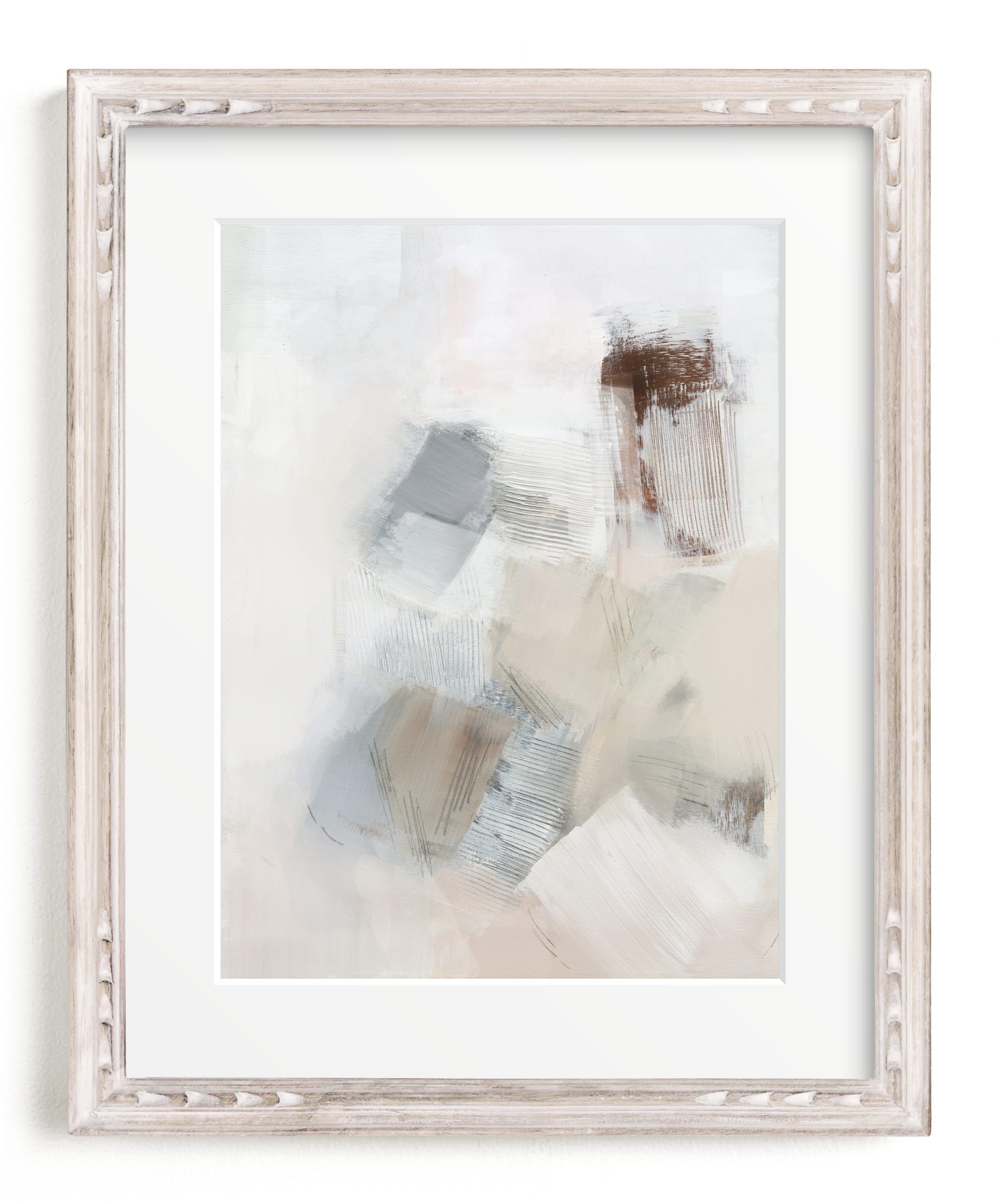 "sand of whispers" - Painting Limited Edition Art Print by AlisonJerry. | Minted