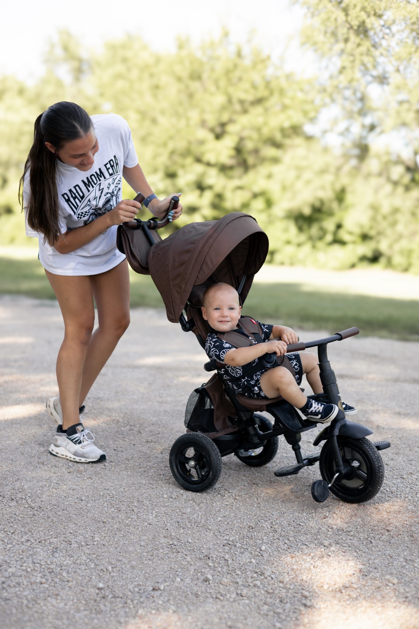 Brown Rito Trike #mom #baby