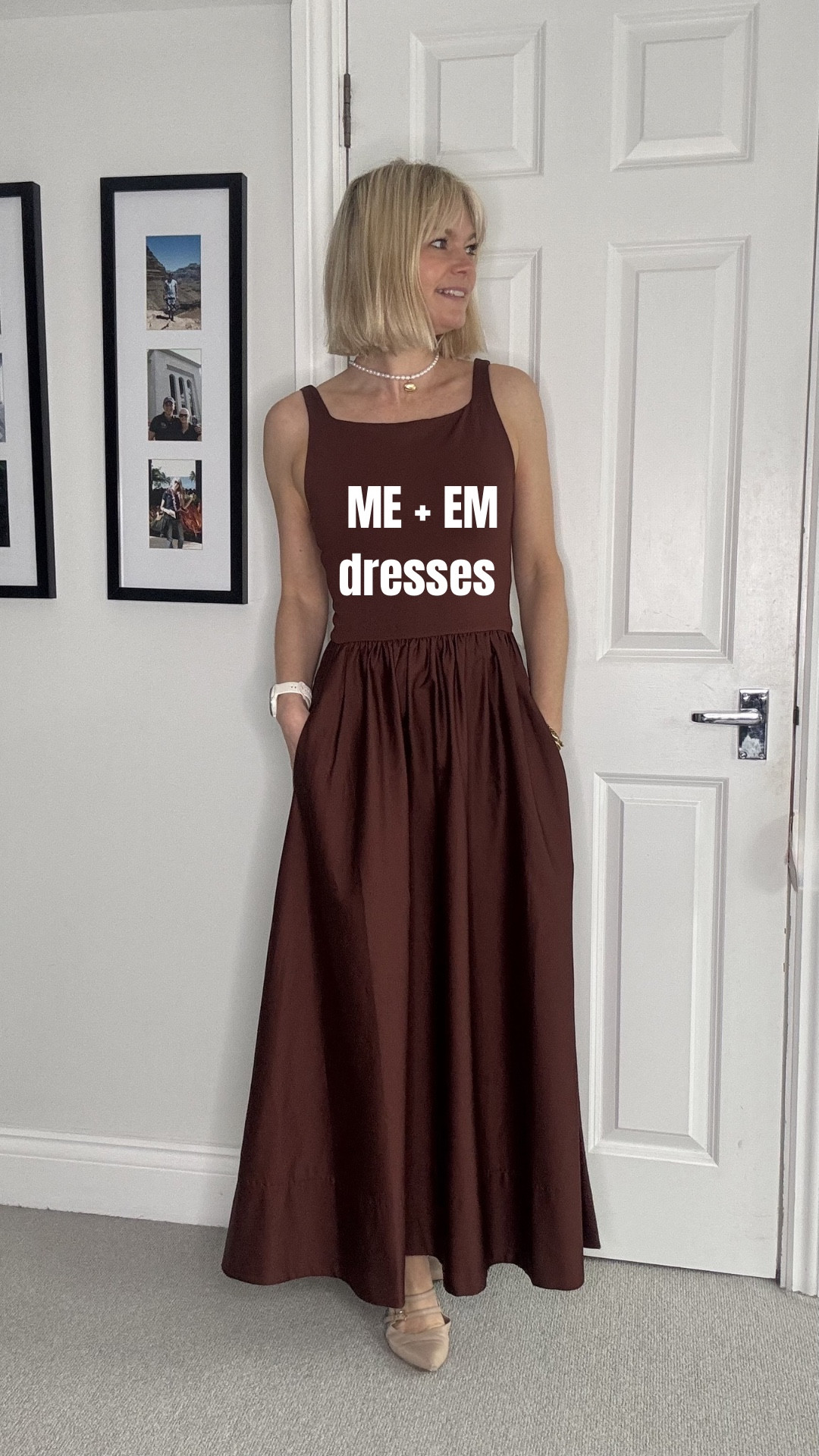 2 more gorgeous dresses at Me and Em 

Wearing size 4 in the blue and 6 in the brown - it doesn’t come in a 4

I do tend to size down in their styles. 

Both fit and flare so work for lots of different shapes - curvy and straight alike 

The brown dress also comes in black 

Spring wedding guest dress 
Wedding guest outfit 
Occasion dress 
Race outfit 


#LTKuk #LTKspring #LTKdresses