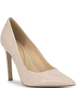 Jessica Simpson Welica Classic Snake Embossed Pumps - 12 | Dillard's