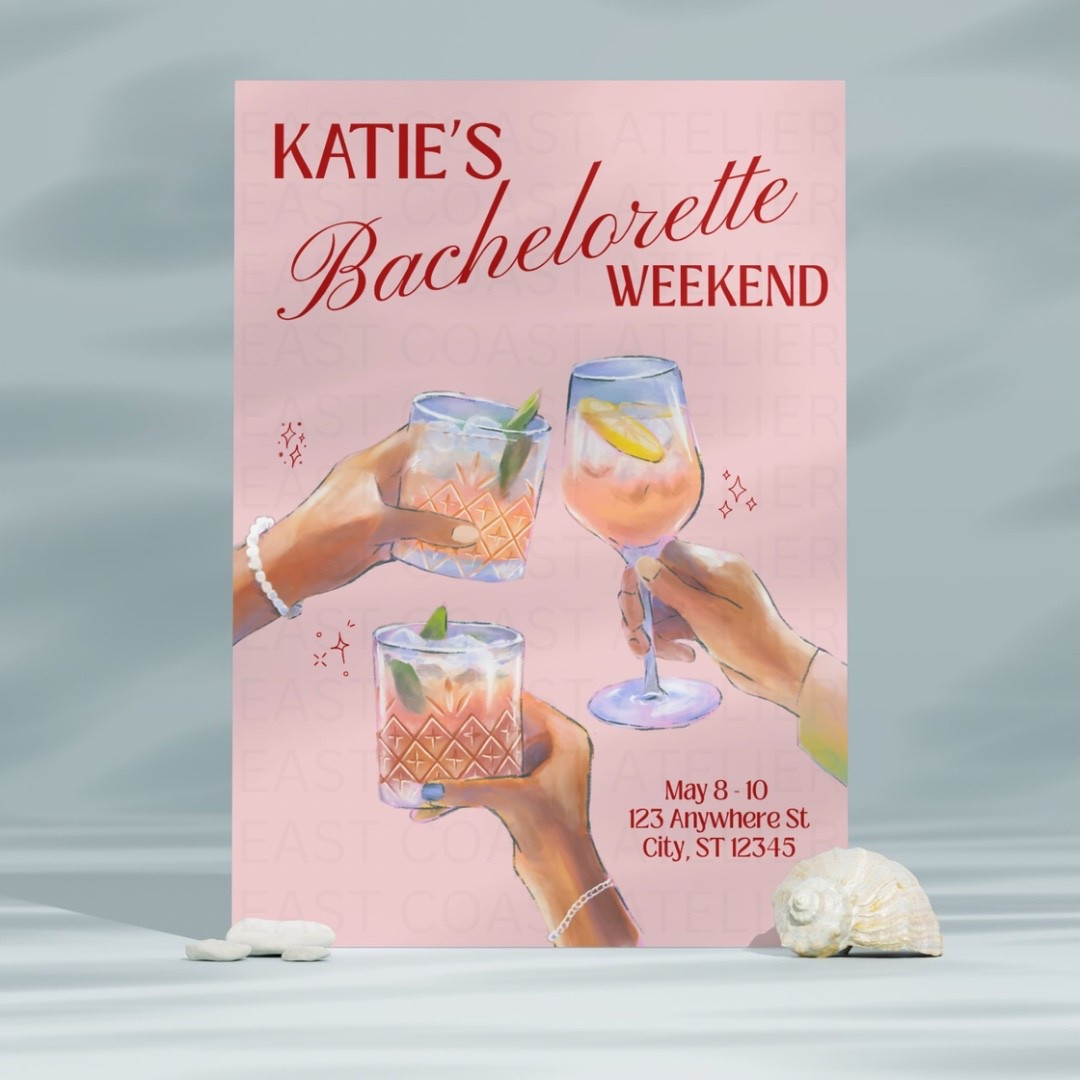 Bachelorette weekend outfits, party looks, and girls’ trip essentials 💕🍸
Sharing everything for a chic bachelorette weekend — from dresses and heels to accessories perfect for dinners, cocktails, and going out. These are the exact styles I’d wear for a pink, fun, elevated bachelorette party or girls’ trip ✨

Save this for later if you’re planning a bachelorette weekend, destination party, or girls’ getaway because this customizable invitation is perfect for any of those occasions!

#LTKSaleAlert #LTKWedding #LTKTravel