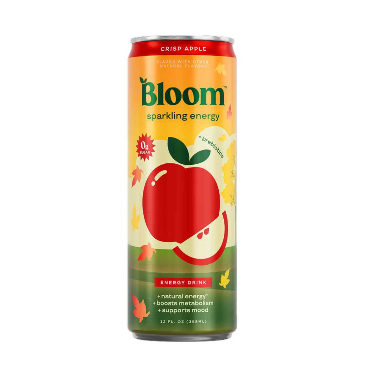 Bloom Crisp Apple Energy Drink - 12 fl oz Can | Target