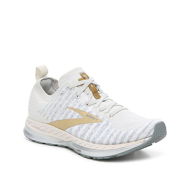 Brooks Bedlam 2 Running Shoe - Women's - White/Gold - Size 9 | DSW