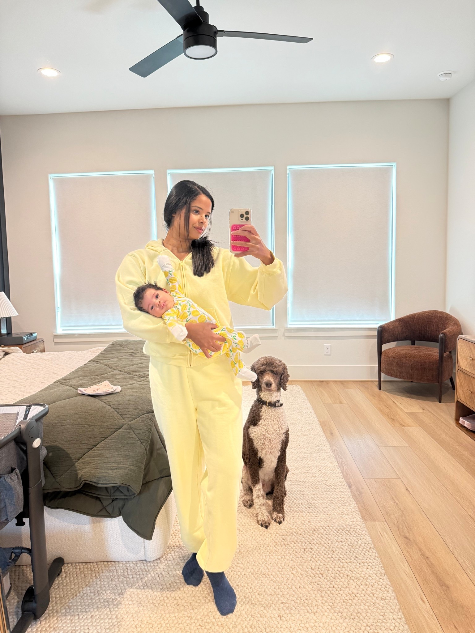 My favorite hoodie and sweatpants 💛 have them in 3 other colors too 🩷 They also have a size tall option #aritzia #hoodie #sweatpants #sweatsuit #sweats #cozy #comfy #momlife #breastfeeding #sahm  

#LTKmomlife #LTKU #LTKMothersDay