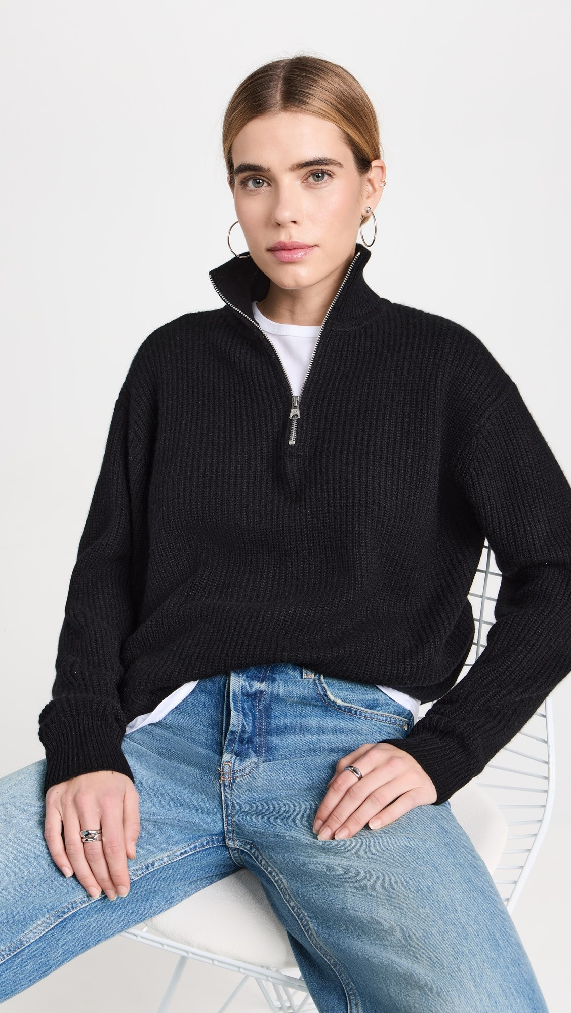 Cashmere Half Zip | Shopbop