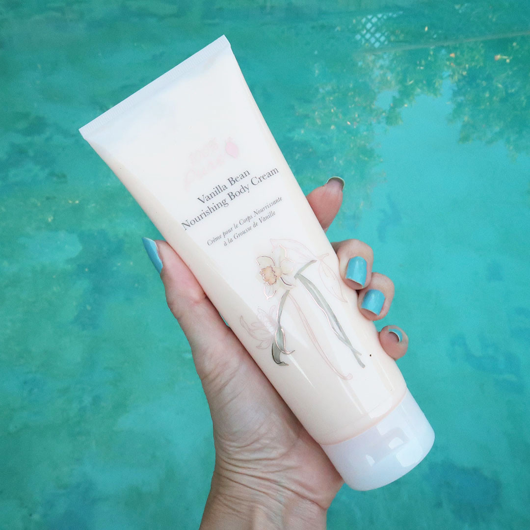 My skin is already getting dry from the wind, sun and swimming pool. Love this vanilla bean scented, nourishing body cream to combat summer dry skin! It's toxic-free, antioxidant rich, and infused with fruit oils. Love that! 

 #LTKselfcare #LTKOver40 #LTKBeauty