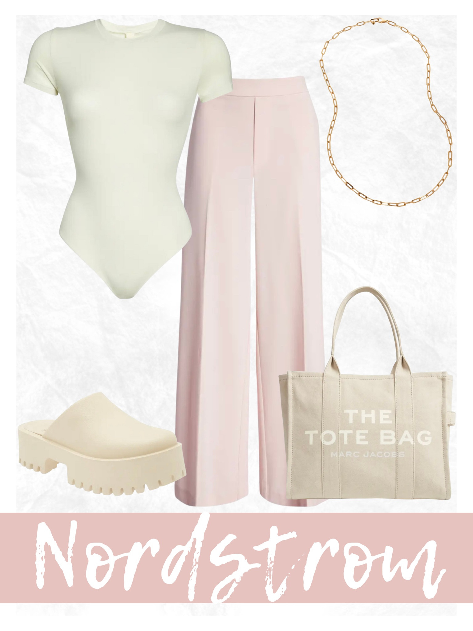Nordstrom spring style, trousers, skims, bodysuit, tshirt, platform, tote bag, resort wear, date night, work wear, office style

#LTKtravel #LTKworkwear #LTKstyletip