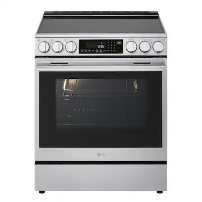LG - 6.3 Cu. Ft. Slide-In Electric True Convection Smart Range with Air Fry and 2 UltraHeat Eleme... | Best Buy U.S.