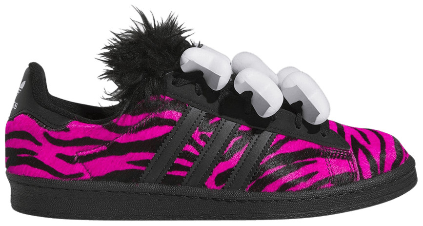 Buy Jeremy Scott x Campus 80s 'Bones - Pink Zebra' - HQ4494 | GOAT | GOAT