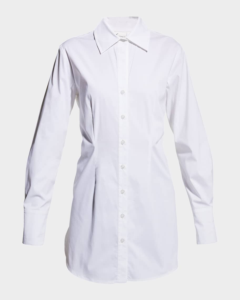 Finley Kaylynn Easy Button-Front Tunic Shirt | Neiman Marcus