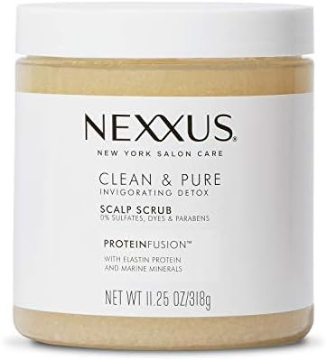 Nexxus Clean & Pure Sulfate-Free Scalp Scrub Exfoliating and Nourishing Hair Treatment Detox Hair... | Amazon (US)
