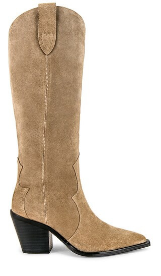 Mabel Boot in Natural Suede | Revolve Clothing (Global)