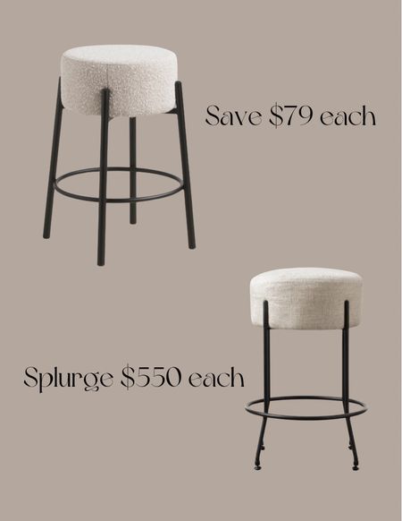 Save or splurge on these designer look a like counter stools!


#LTKsalealert #LTKfindsunder100 #LTKhome