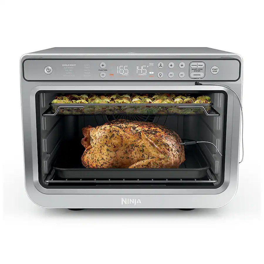 Ninja - Prestige Smart XL Air Fryer & Countertop Oven + Pro Cook - Stainless Steel | Best Buy U.S.